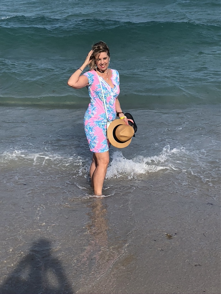 Beth Divine, your Personal Image Consultant, at the beach