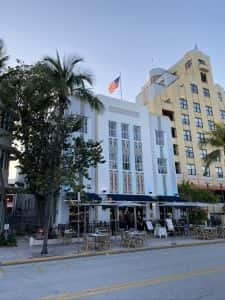 Art Deco District in Miami