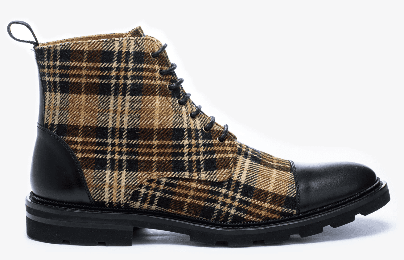 Indiana Wardrobe Stylist suggestion of plaid shoes