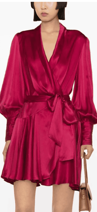 Wrap dress suggested by your Carmel Wardrobe Stylist